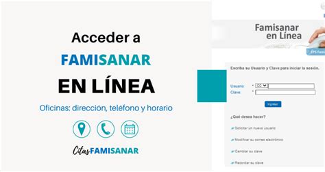 Famisanar en Línea 【 Acceso a Servicios 】2024